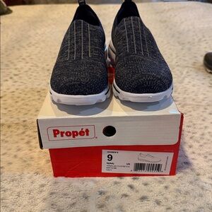 Propet Dark Blue Travel Active Stretch.